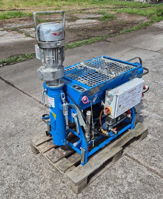 Agregat tynkarski do mechanicznego nakładania tynków 18r mieszarka