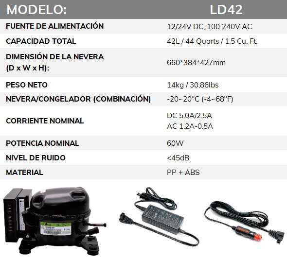 Arcas Alpicool 42L - Qualidade Premium!!!