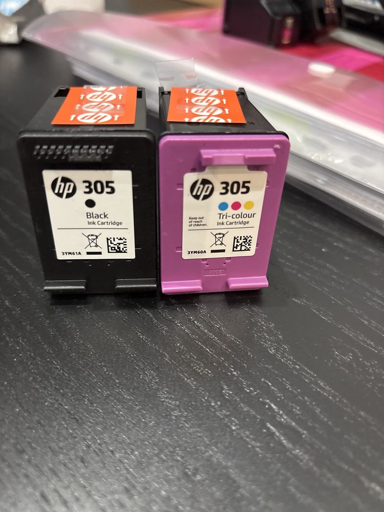 Tusze do drukarki HP 305 - zestaw kolor + bw