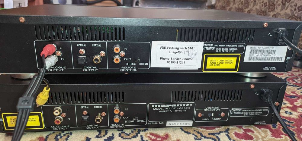 Marantz cd 63se (Европеец)