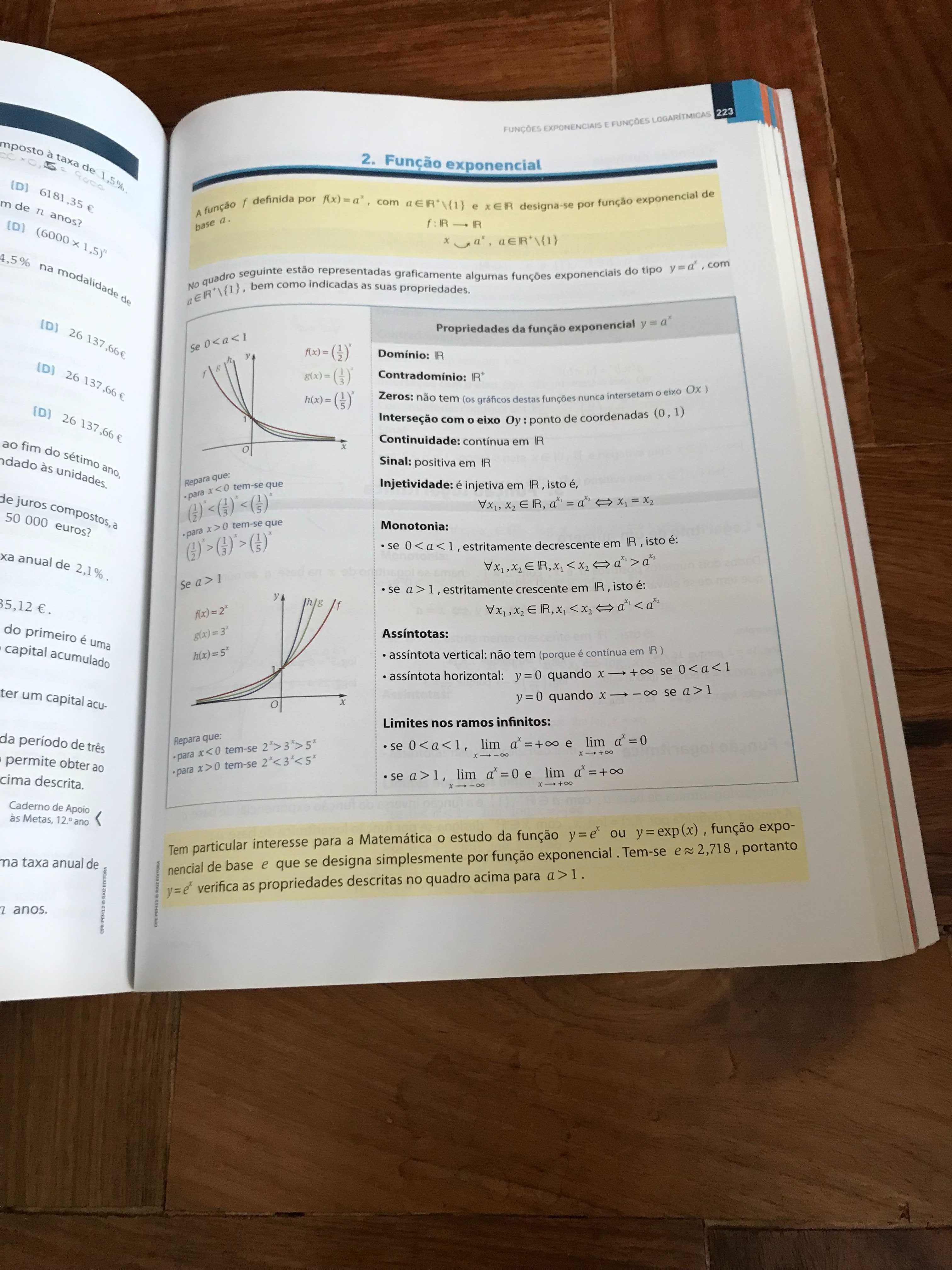 Preparar exame de Matemática A - 12º ano