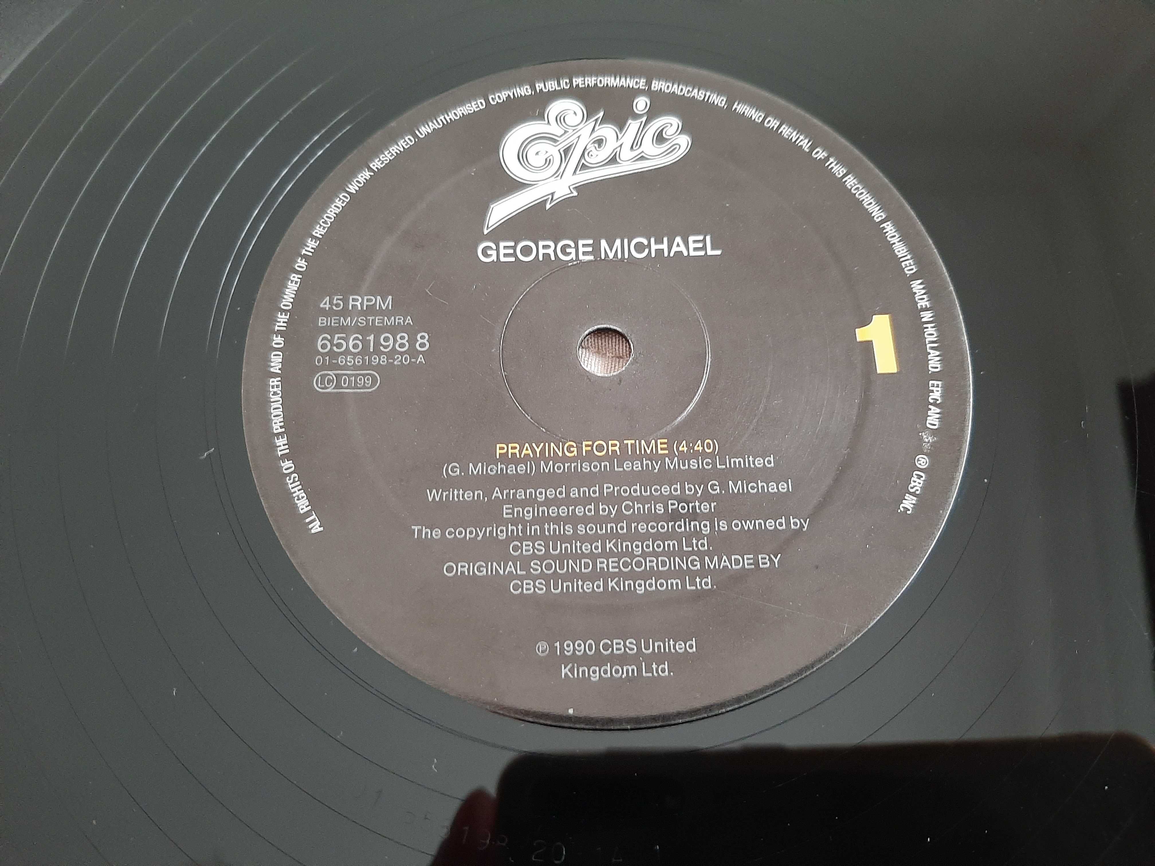 George Michael - Praying For Time - Europa - Vinil LP Maxi Single