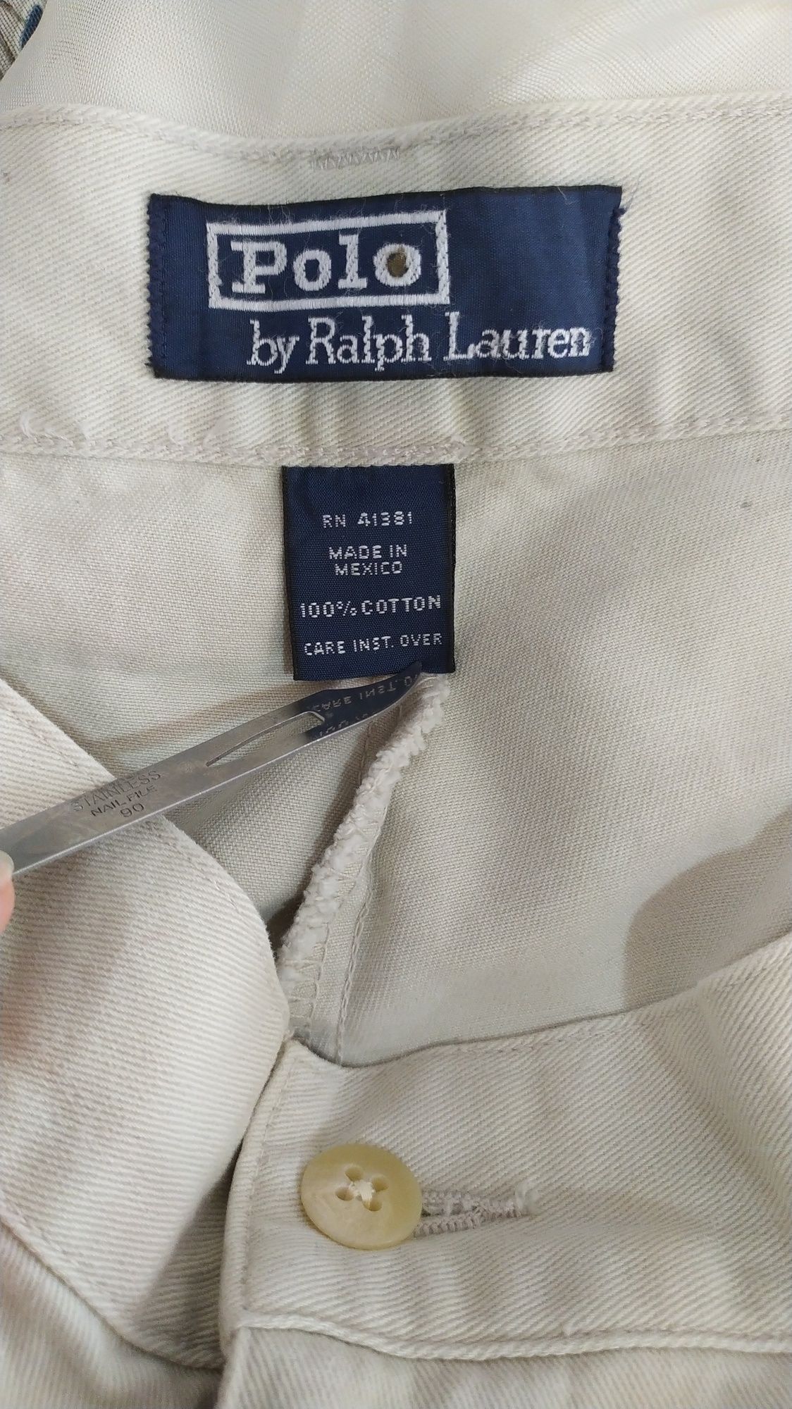 Нові широкі джинси Polo Ralph Lauren 35/34 батали