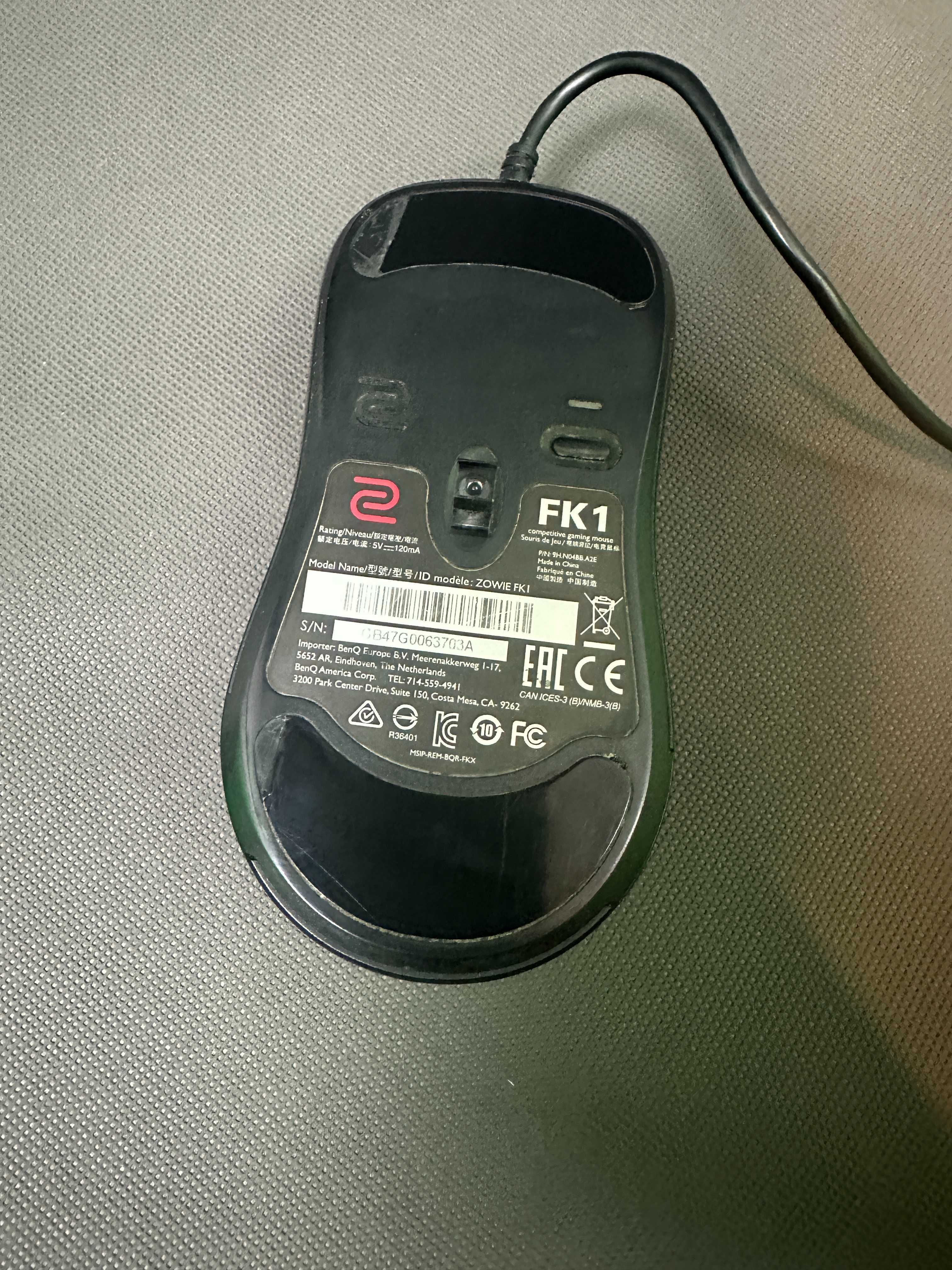 OKAZJA! Myszka Zowie BenQ FK1 dla profesjonalnych graczy [nowa 329 zł]