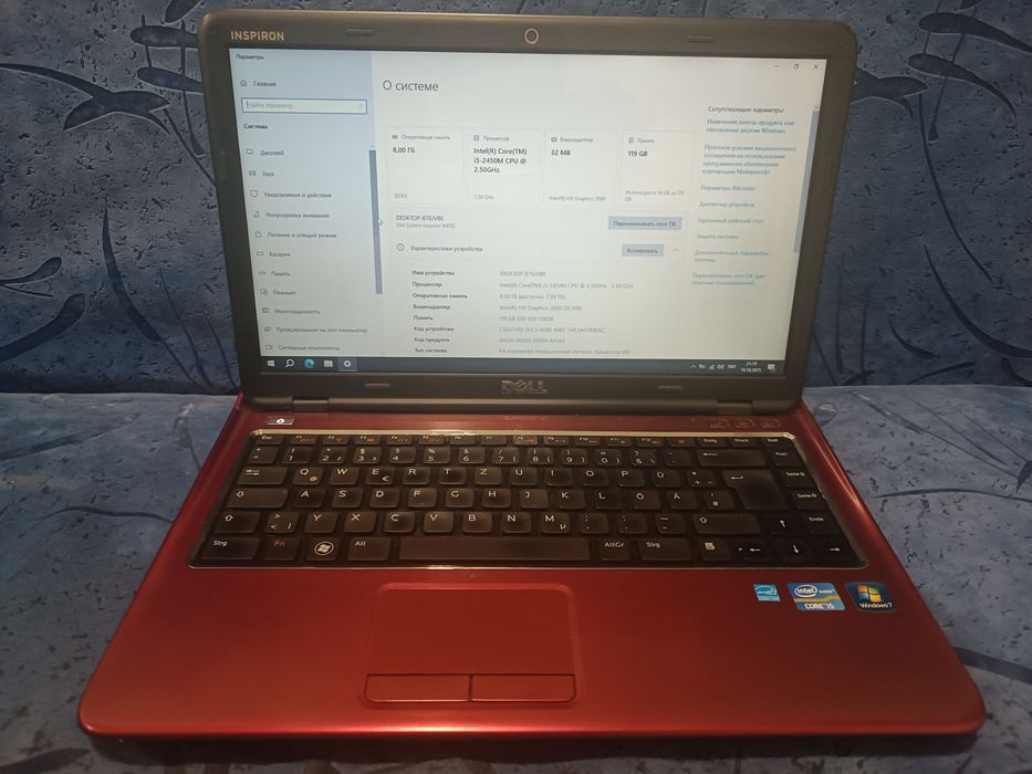 Ноутбуки HP 250 G5 8Gb SSD 128Gb; Dell 14z; Samsung RV515; ASUS F553M