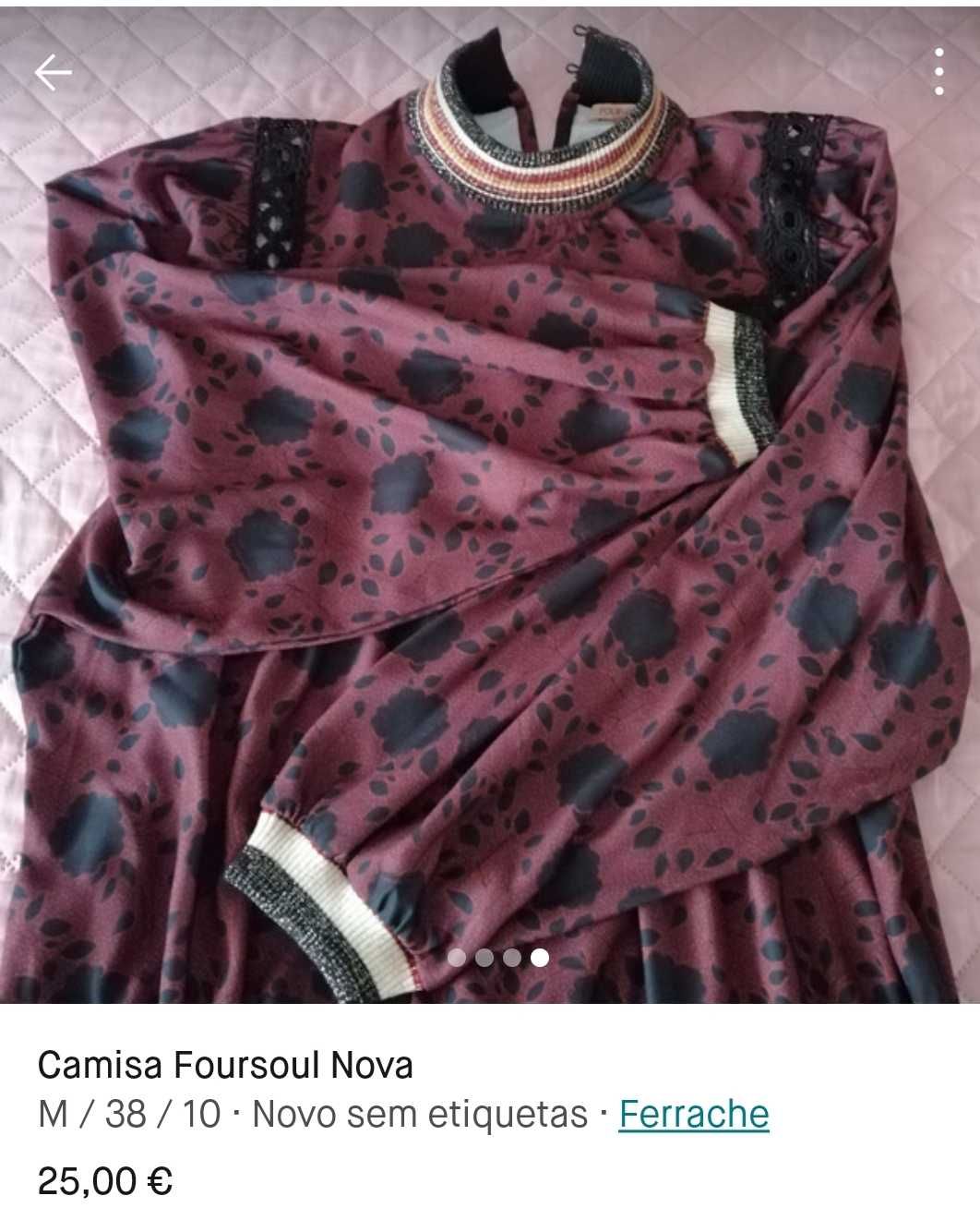 Camisa Foursoul tamanho M - Nova