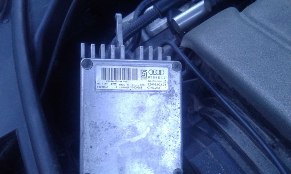 Wentylatory chłodnicy AUDI A6 C6 2.4 bdw