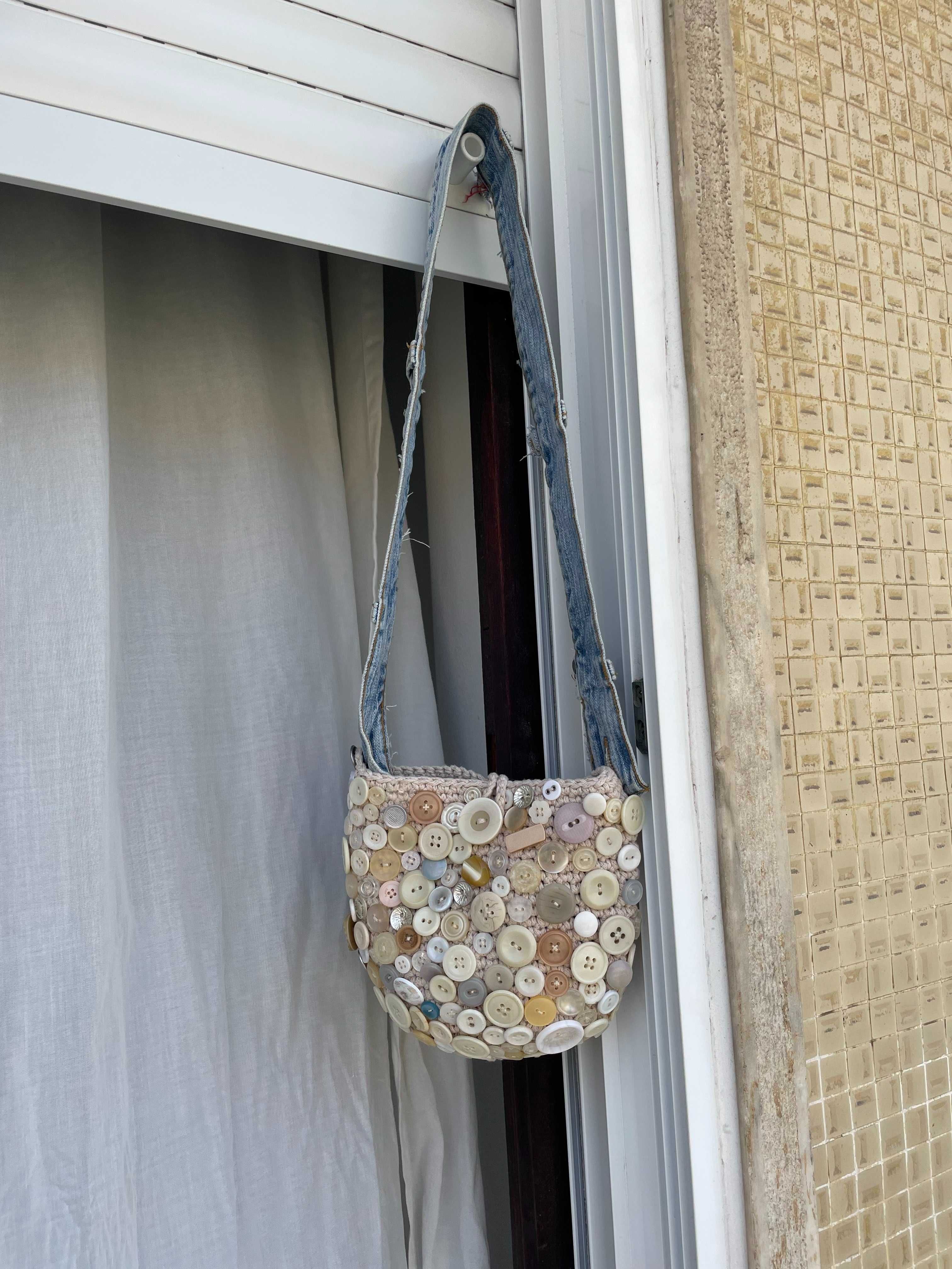 crochet bag upcycle