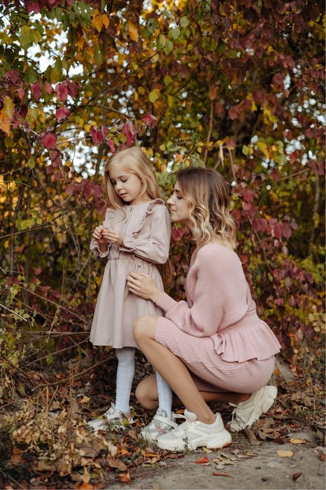 Костюм теплий двійка світшот/юбка