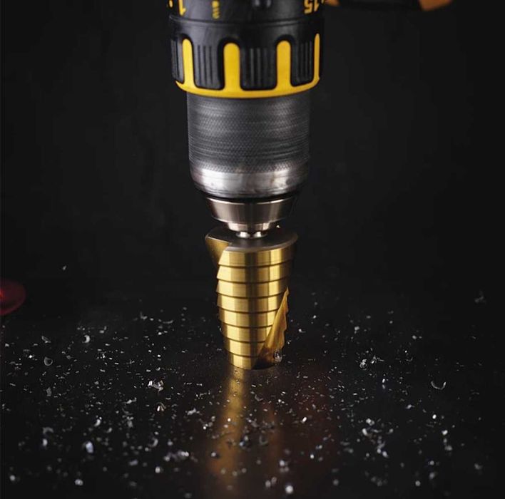 Wielostopniowe Wiertło Titanium 4-22 mm do metalu plastiku DeWalt