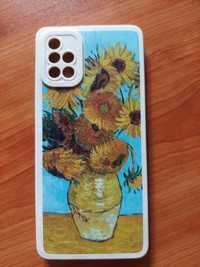 Новий чохол Ван Гог "Соняшники" Самсунг 71А Samsung 71A Соняхи картина
