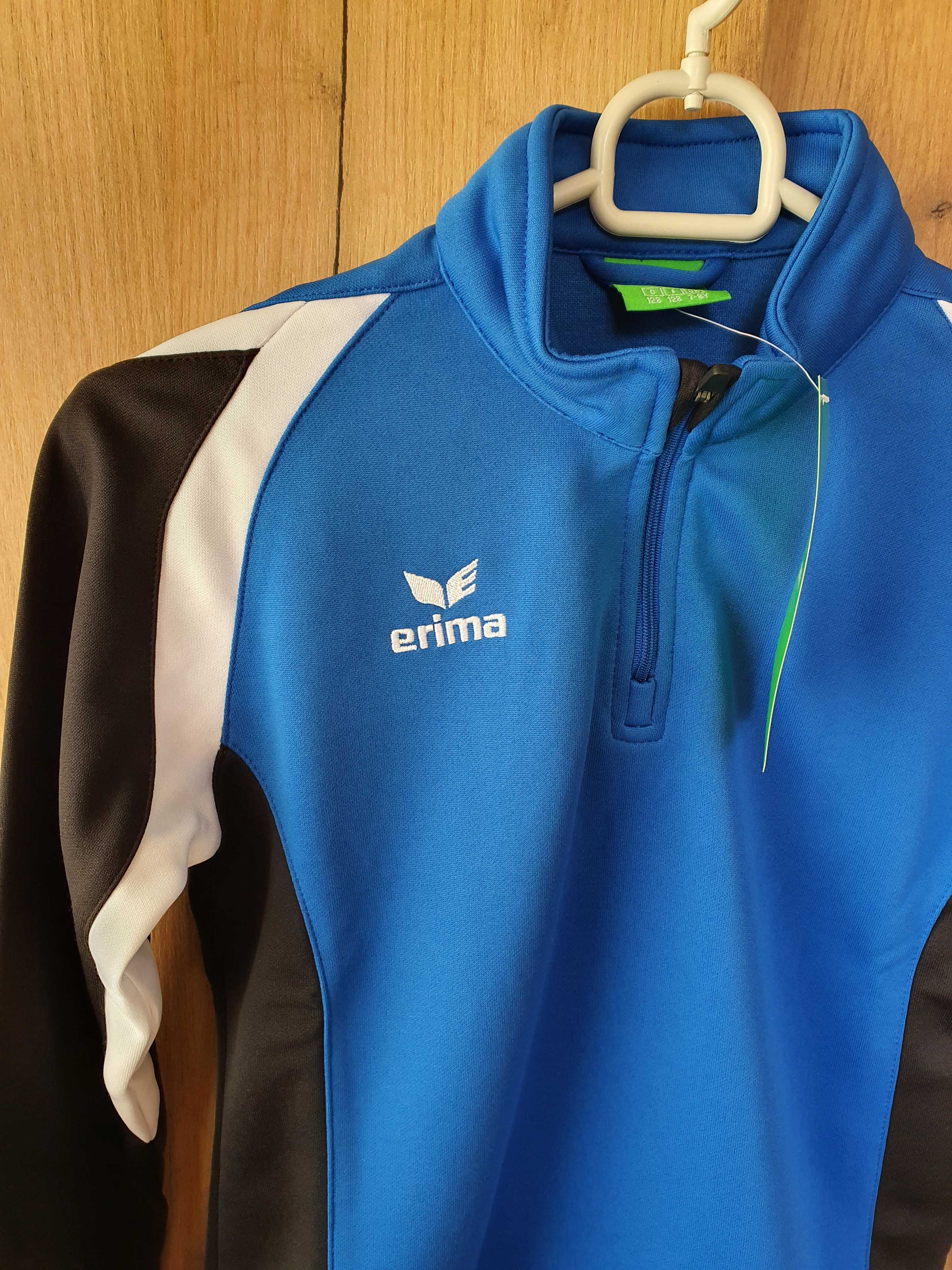 Bluza sportowa niemieckiej firmy Erima, rozmiar 128 cm, nowa z metką,