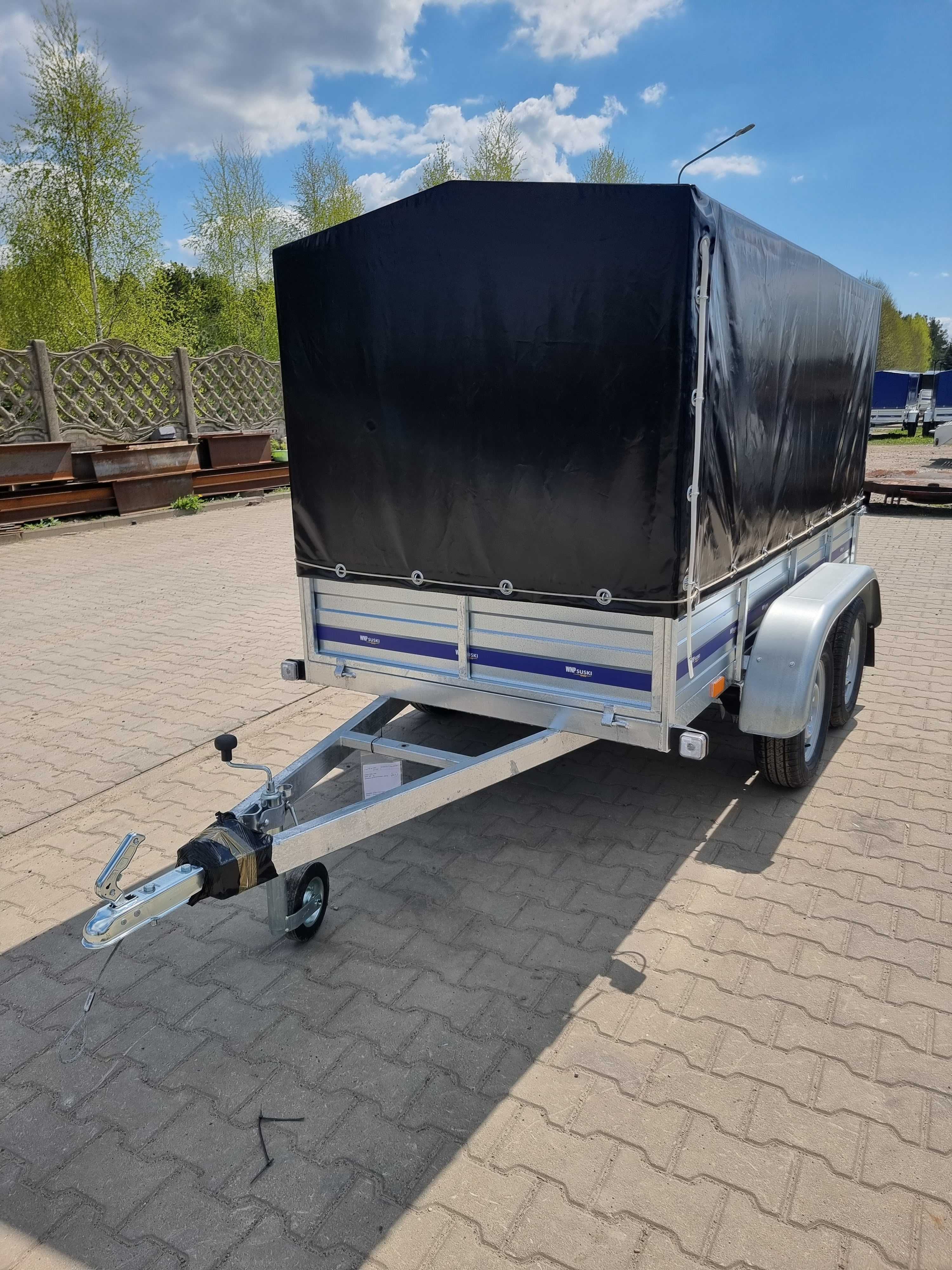 Przyczepa zb Suski 250x125x120 4x resor Producent Dostawa