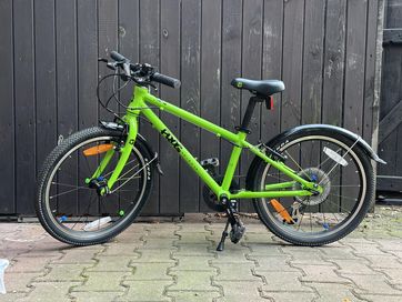 Lekki rower dla dziecka FROG 53 20 Cali Zielony