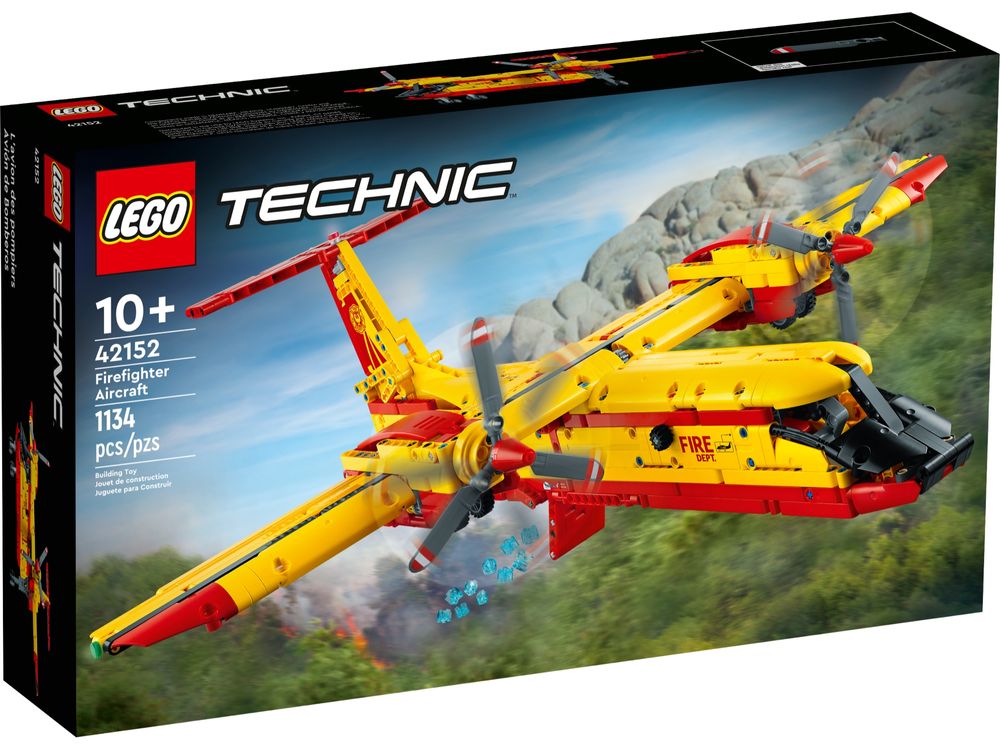 Lego 42152 samolot gaśniczy