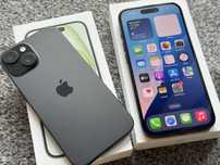 iPhone 15 128GB GRAFITOWY Grey Szary Black Bat100% Gwarancja IDEALNY