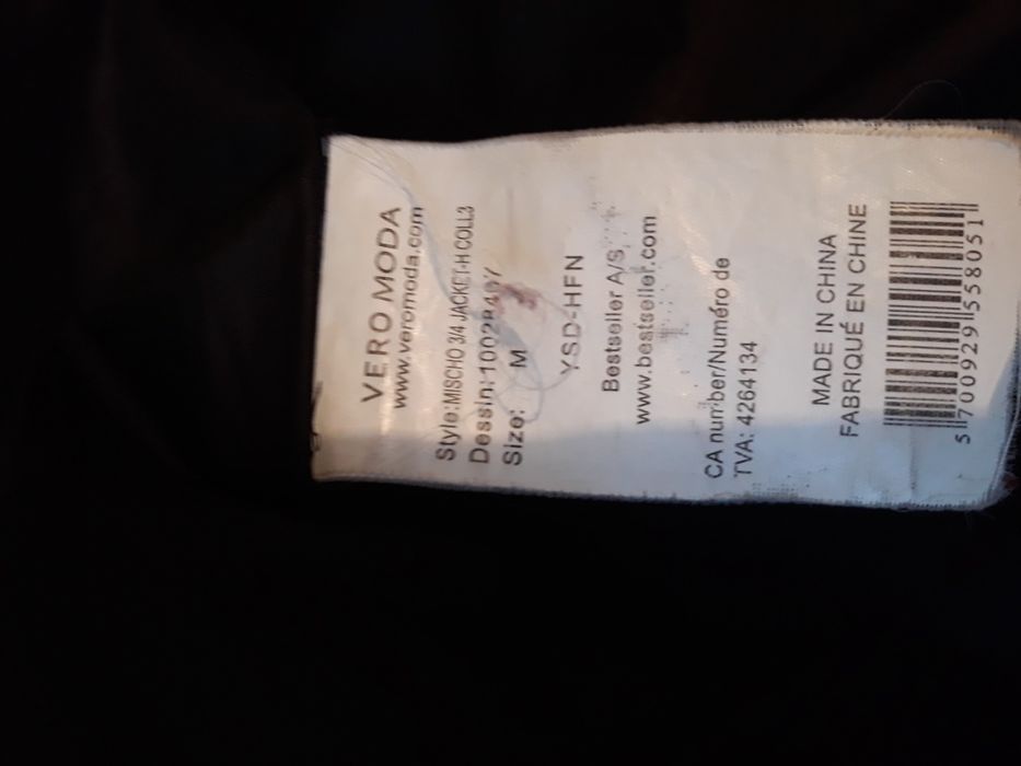 Пуховик пальто куртка  плащ парка черного цвета