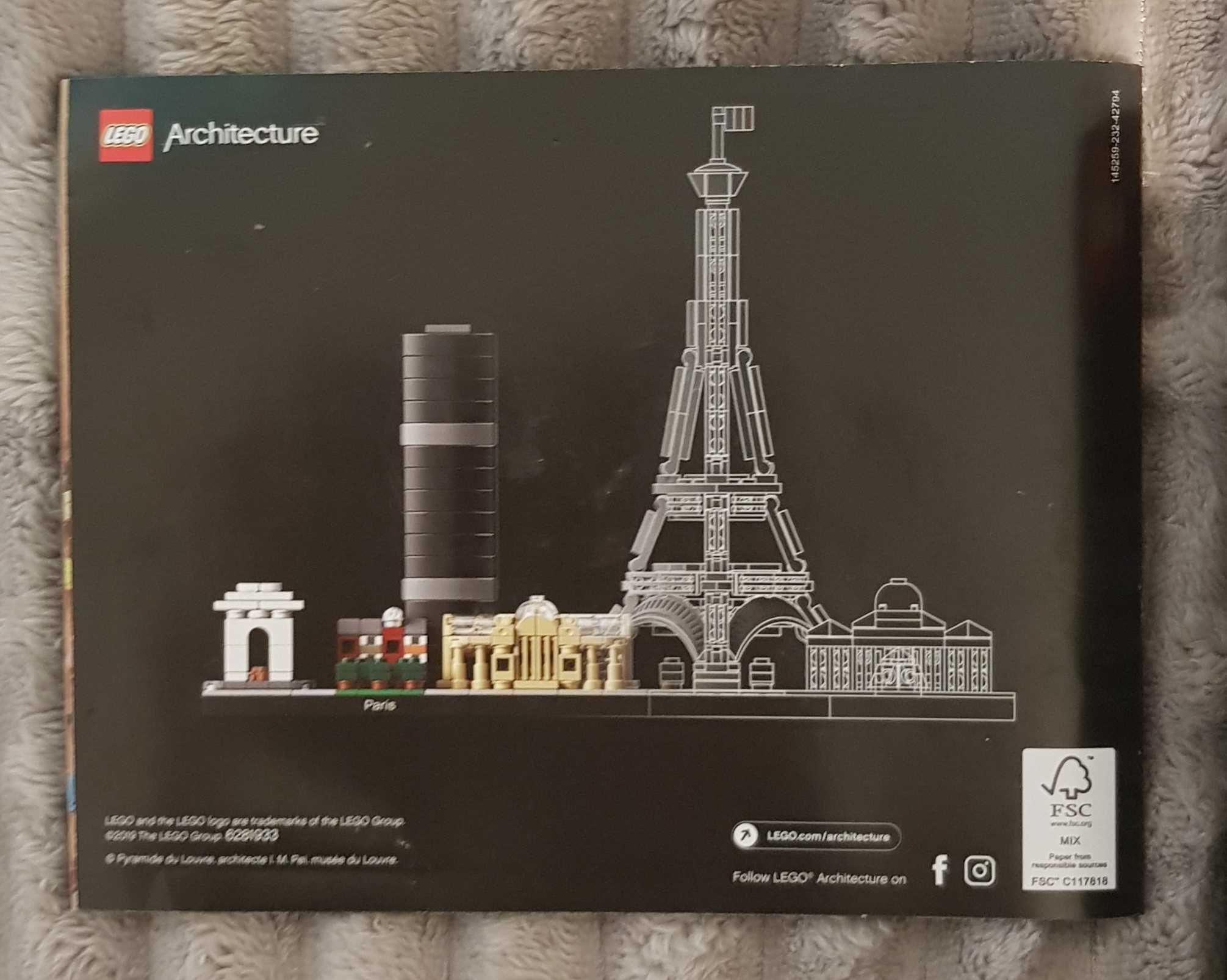 Lego Architecture 21044 Paris Paryż