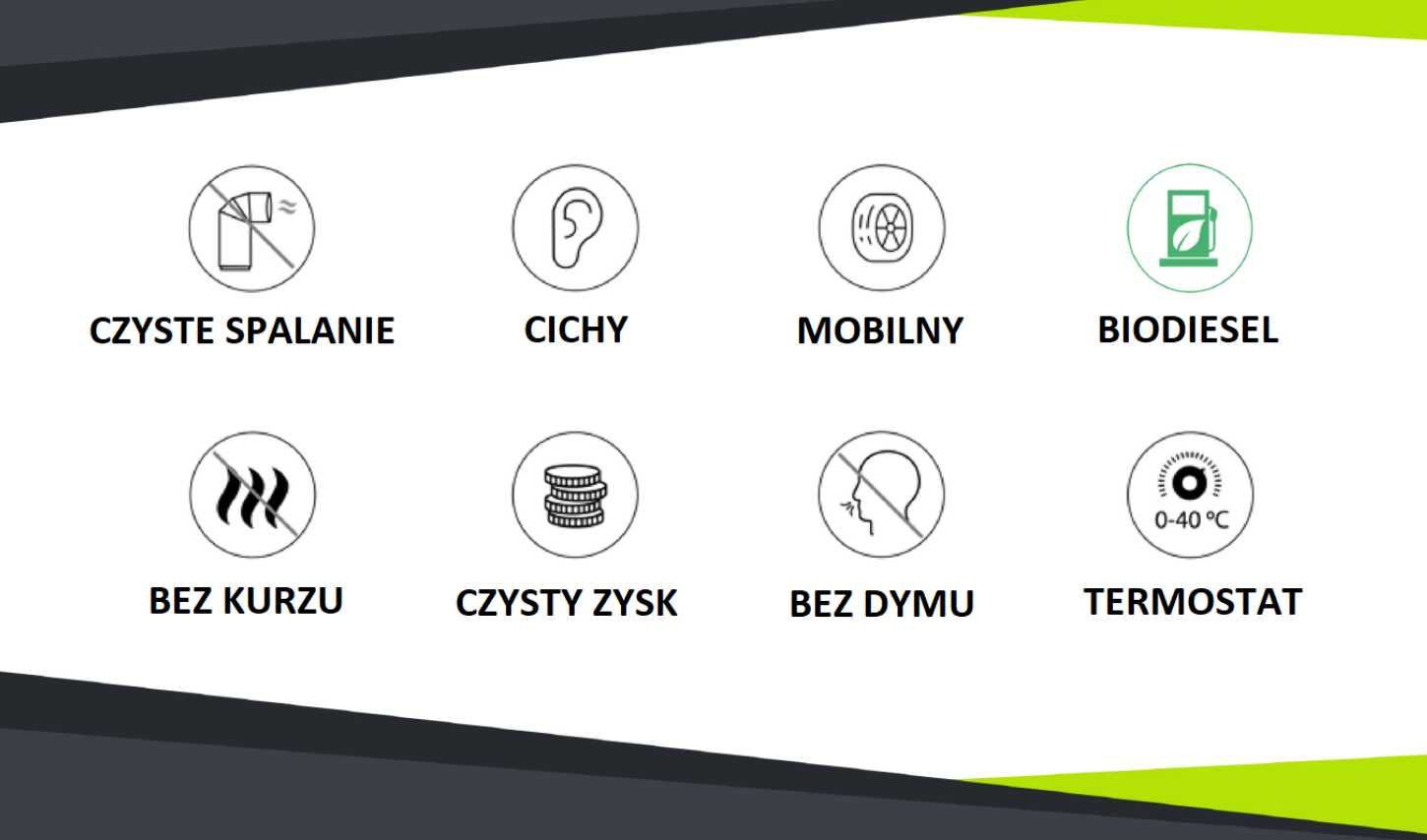 Nagrzewnica na podczerwień Veltron z Wi-Fi  DHOE-350F 40,7kW 231-330m2