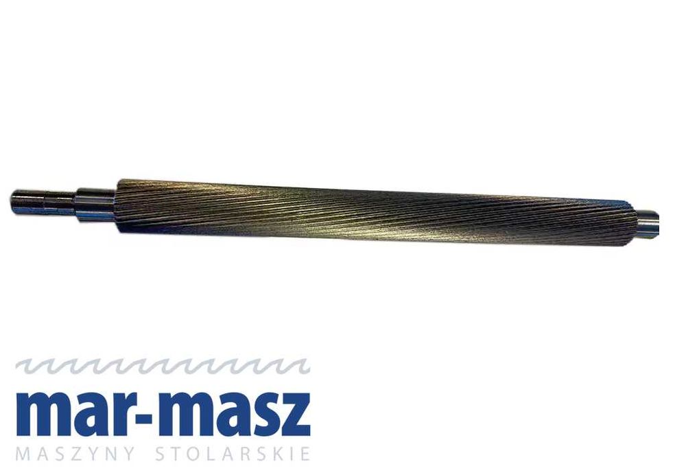 Wał ryflowany do wyrówniarko grubościówki 400mm