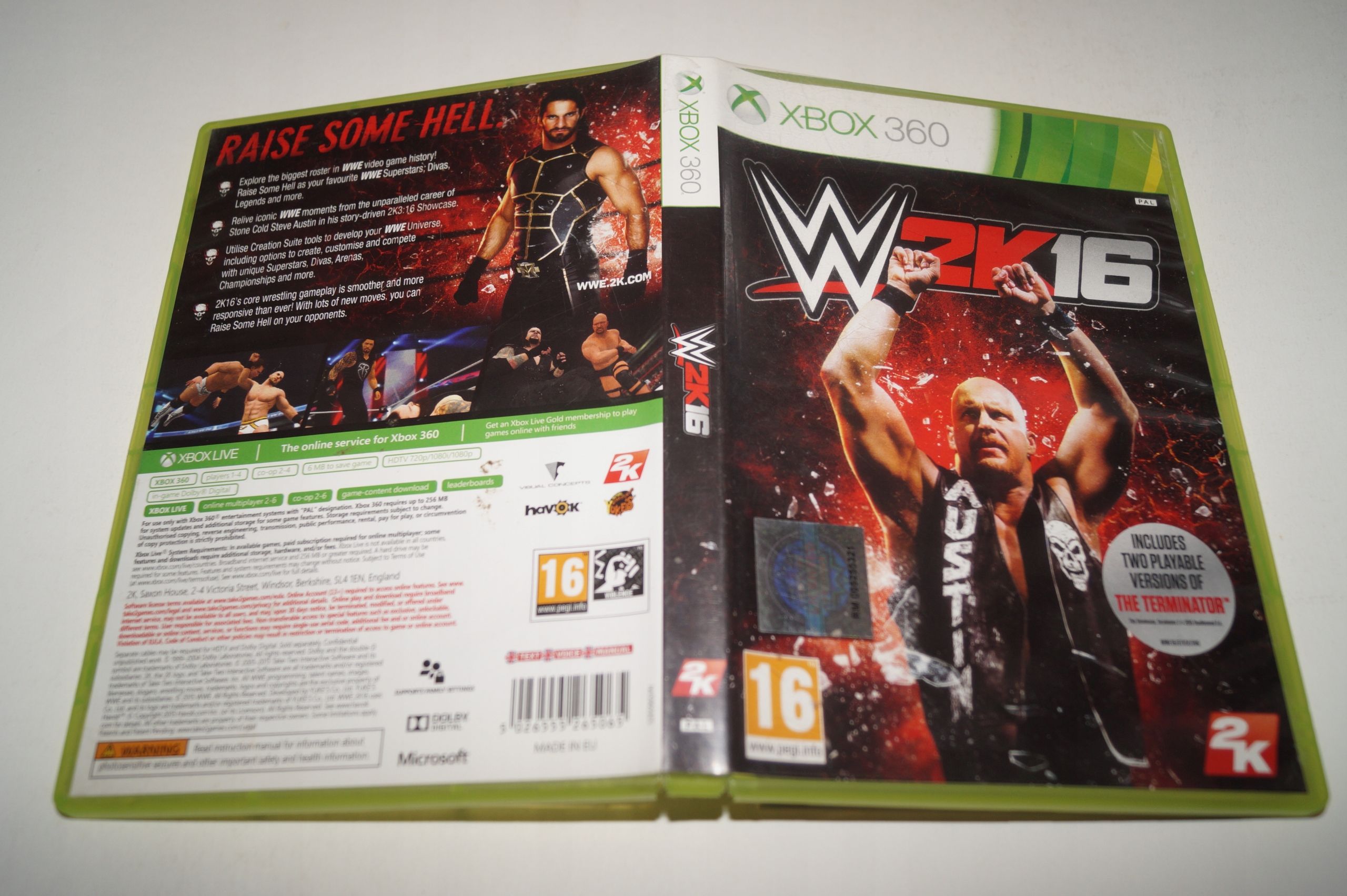 Gra W2K16 X360 Xbox 360