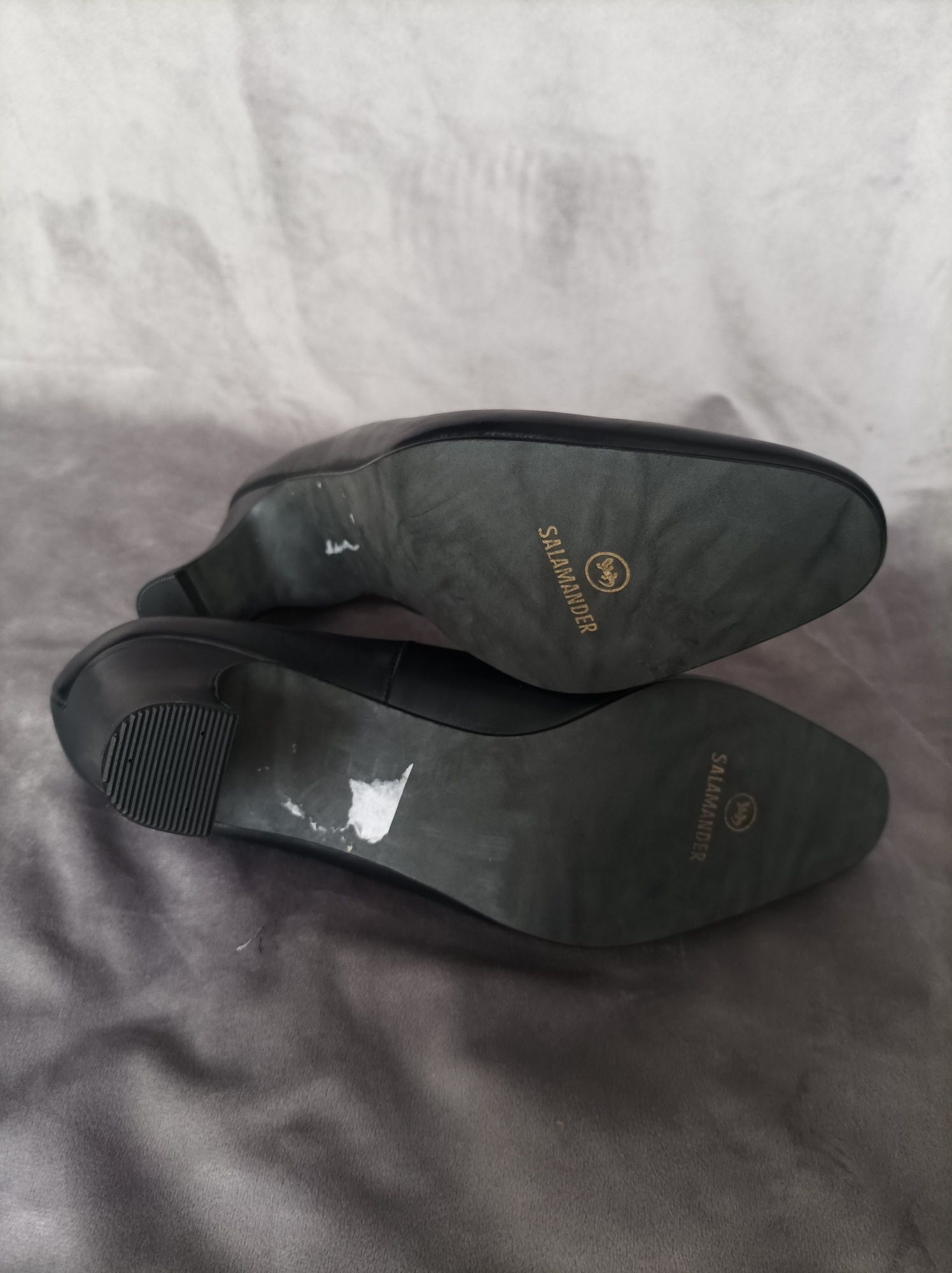 Salamander buty skórzane