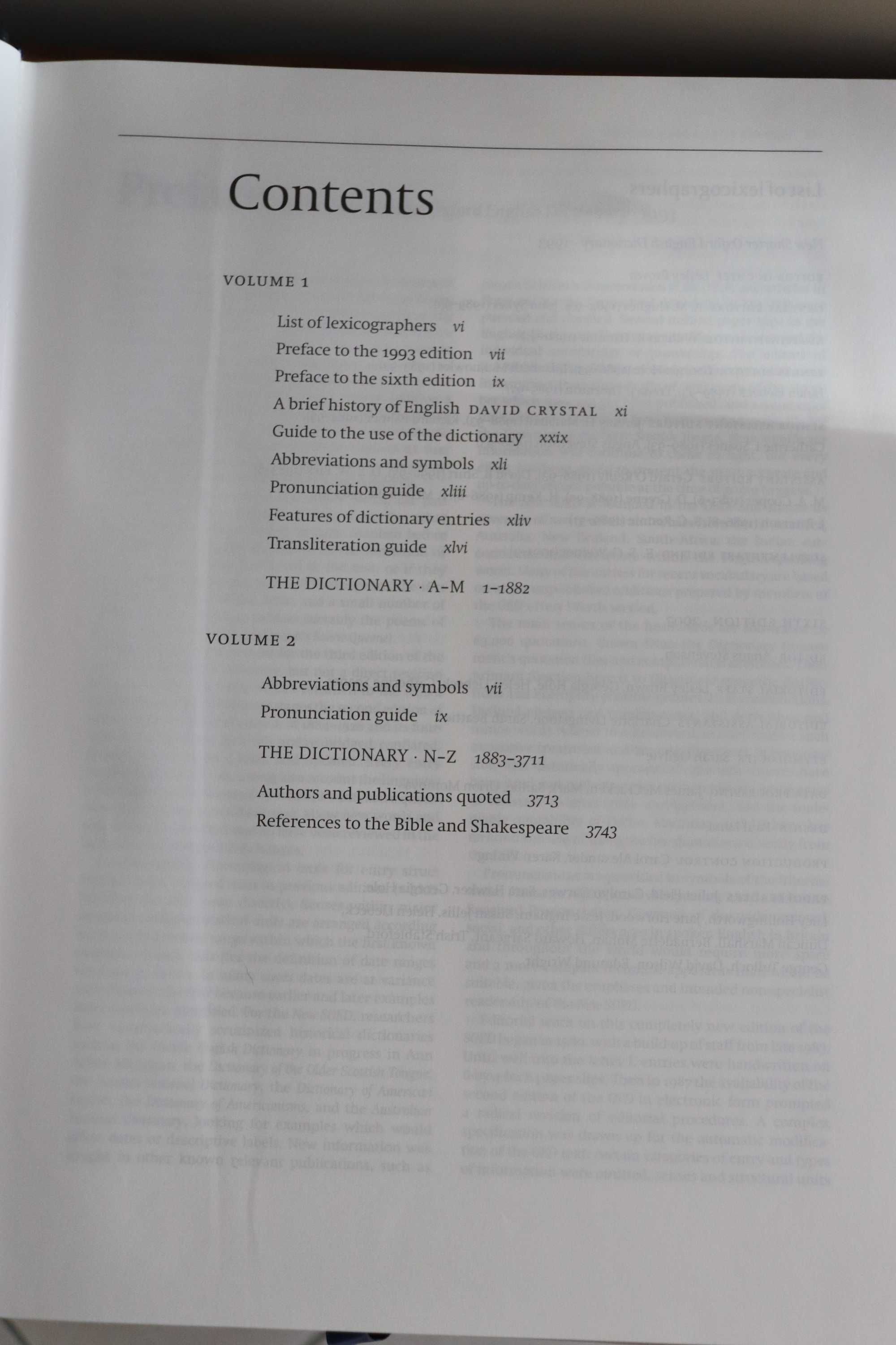 Dicionário Inglês - Shorter Oxford Dictionary (6ª Edição)