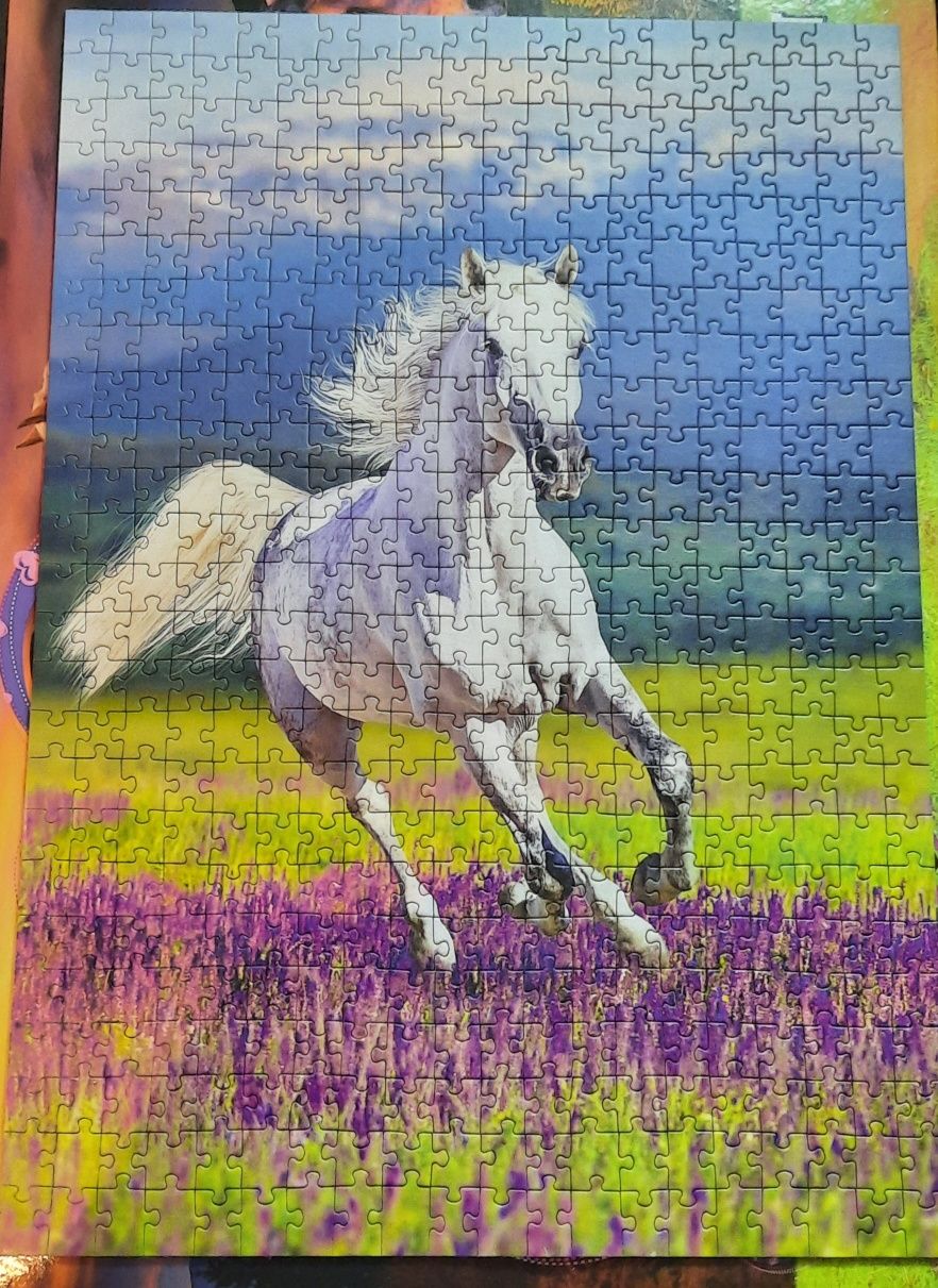 Puzzle z końmi (500 i 500)