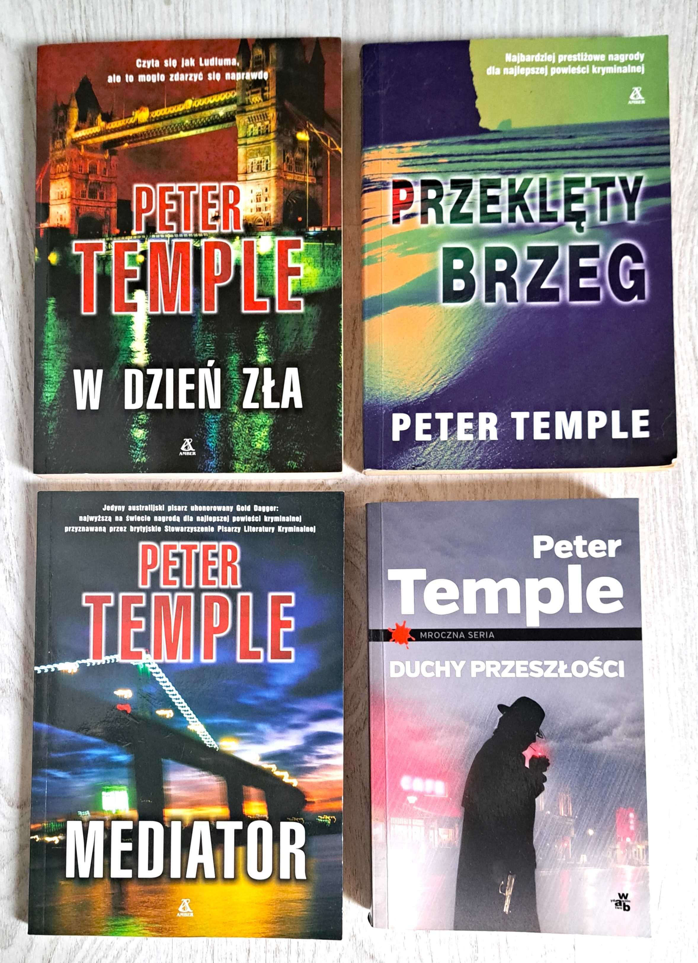 4x Peter Temple Mediator Duchy przeszłości W dzień zła Przeklęty brzeg