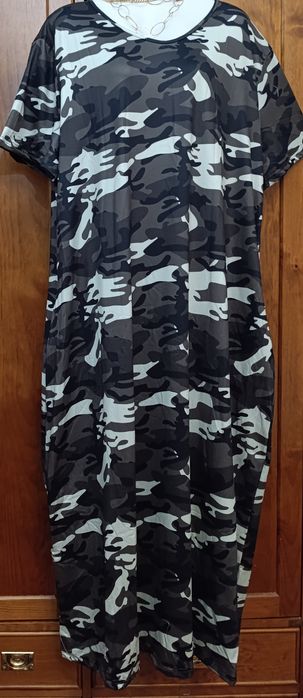 vestido de tamanho grande