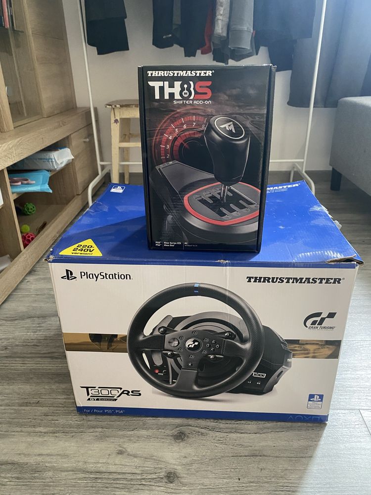 Thrustmaster t300 gt rs edition plus shifter