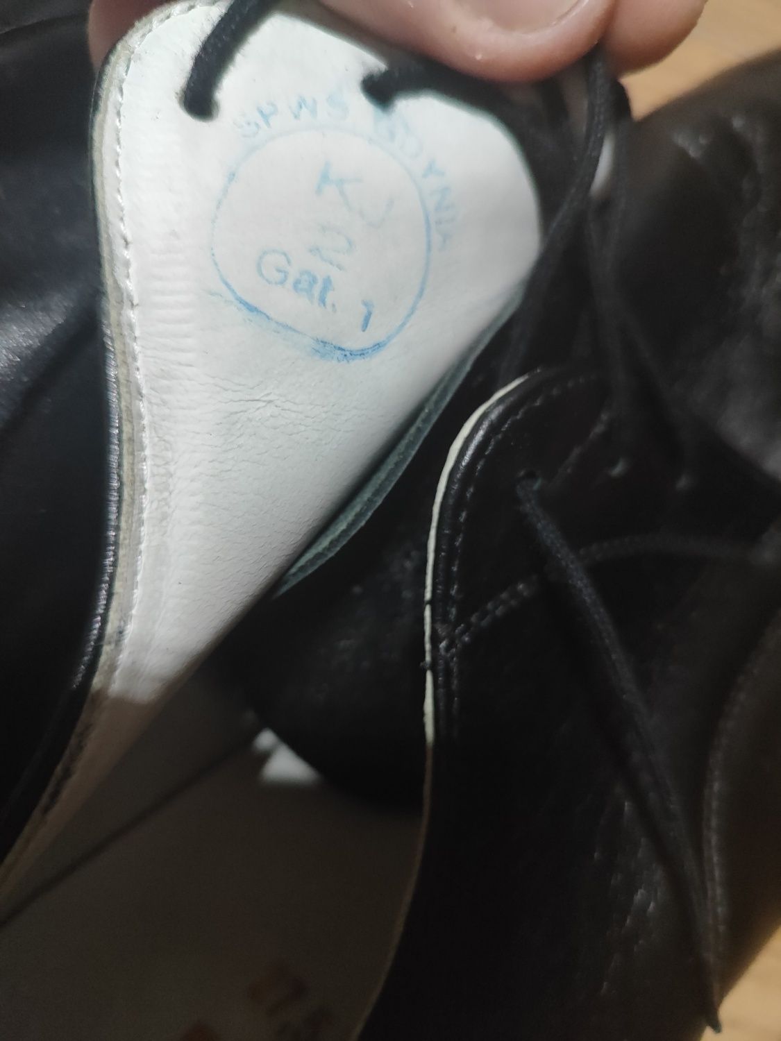 Buty wojskowe galowe wyjściowe Gdynia 27.5 42.5 s.p.w.s