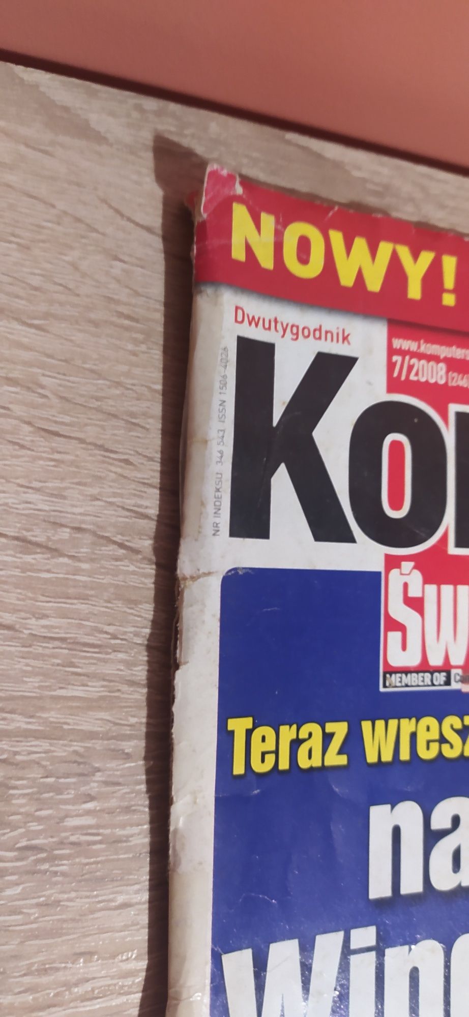 Komputer Świat 7/2008 i płyta CD