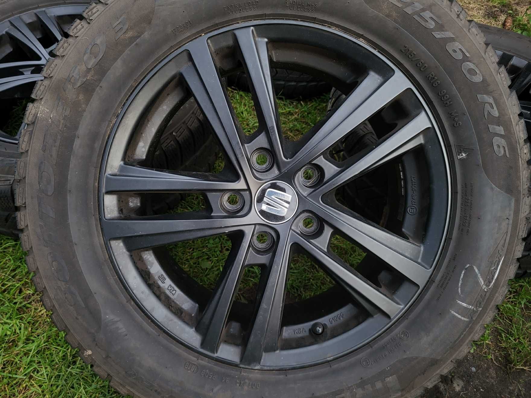 Koła 16" 5x112 Seat Ateca Altea Toledo VW T-Roc Audi Skoda Karoq