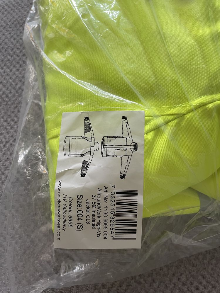 Kurtka robocza Snickers Workwear 1130 odblaskowa ocieplana