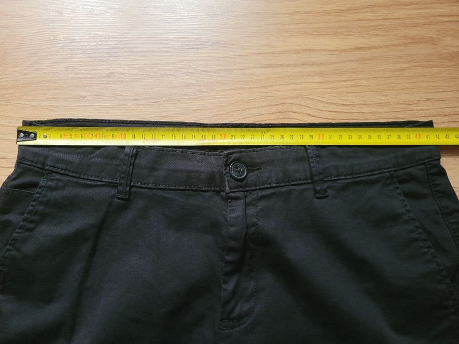 Męskie spodnie czarne Smog 30