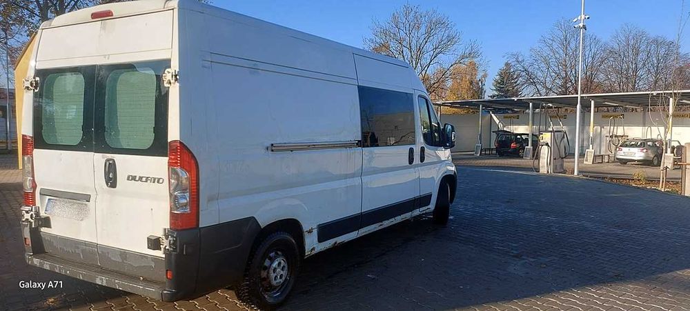 Fiat Ducato L3H2 2.2JTD 100KM Brygadówka 7-Osób!DB Stan!Klima!Zamiana!