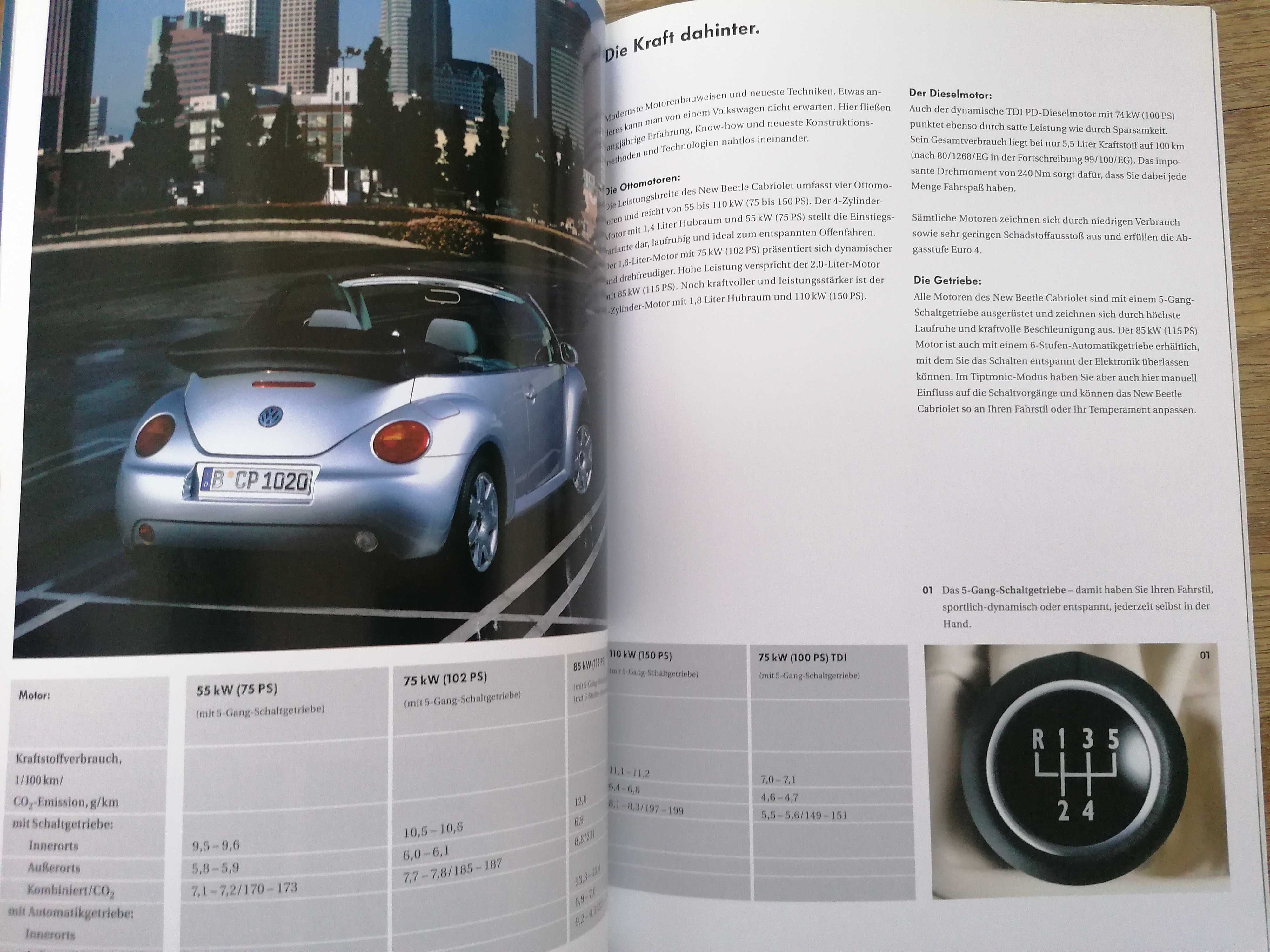 Prospekt VW New Beetle Cabrio