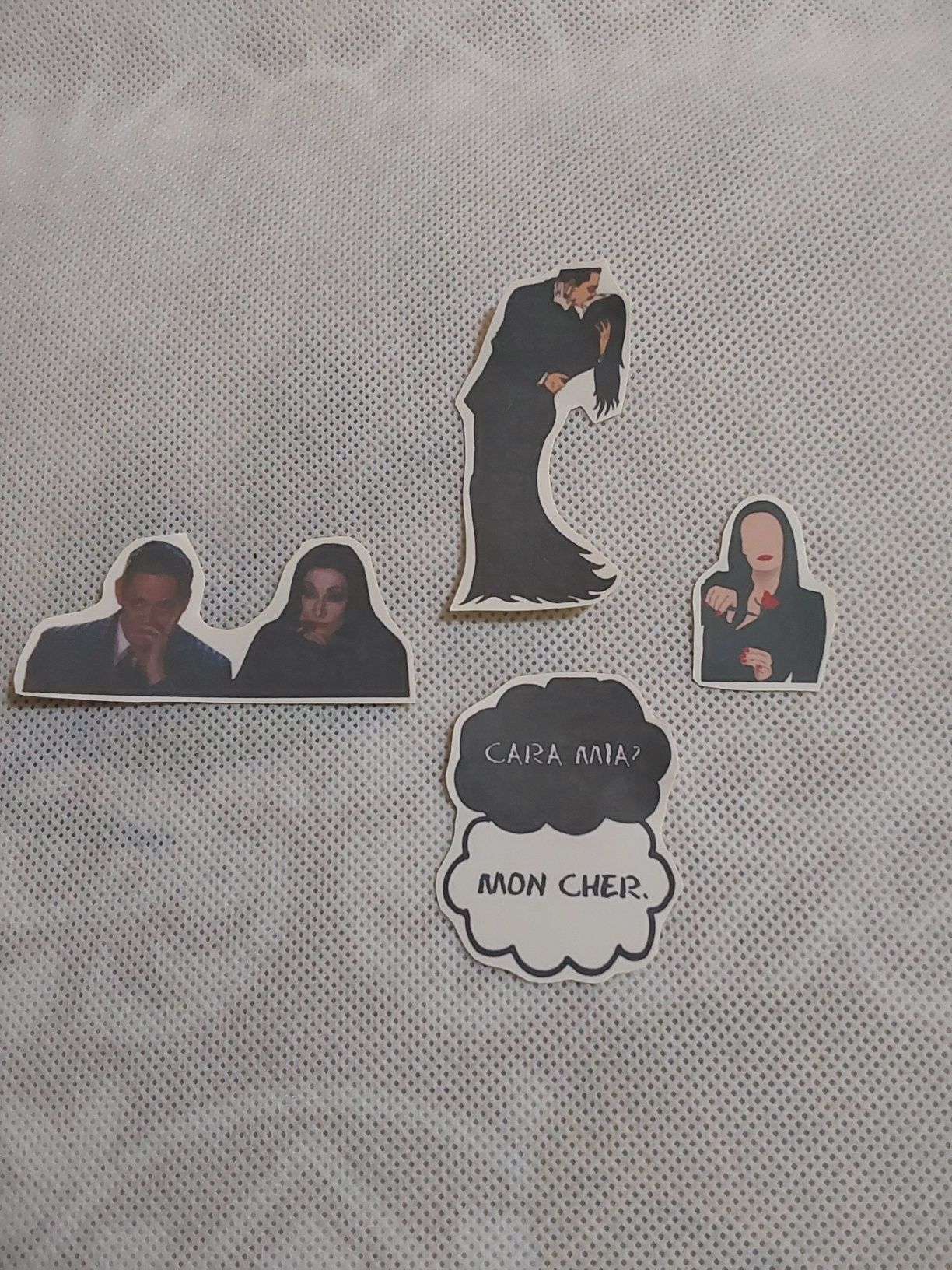 Familia Addams stickers