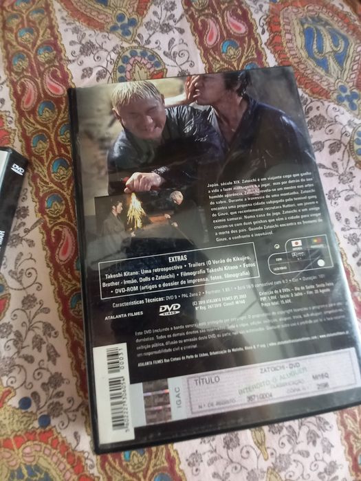 Dois dvds filmes de Takeshi Kitano