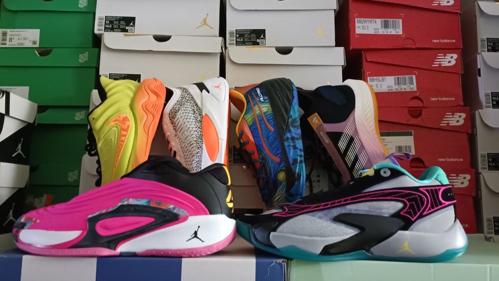 Оригінальні баскетбольні кросівки Nike Jordan Adidas Puma Curry