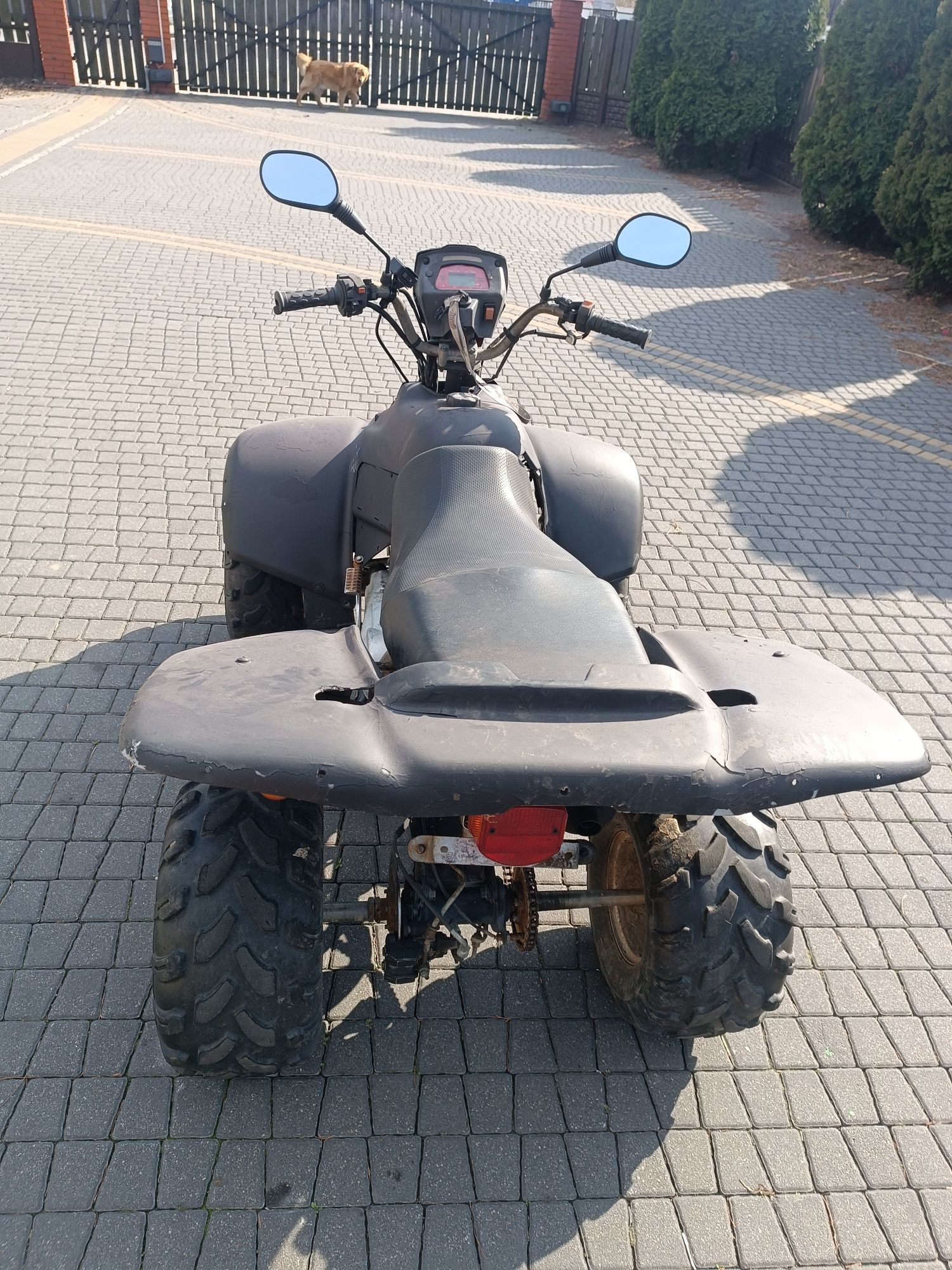 Quad 150 keeway pług  zamiana zamienię motocykl quad cross prl auto bu