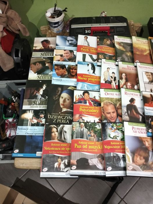 Filmy różne DVD zbiór 97sztuk