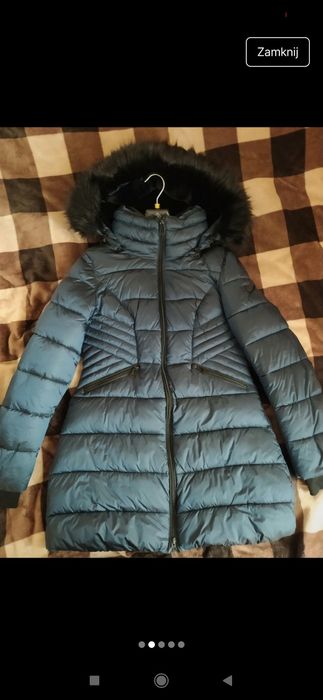 Kurtka zimowa granat ciemnoniebieski navy