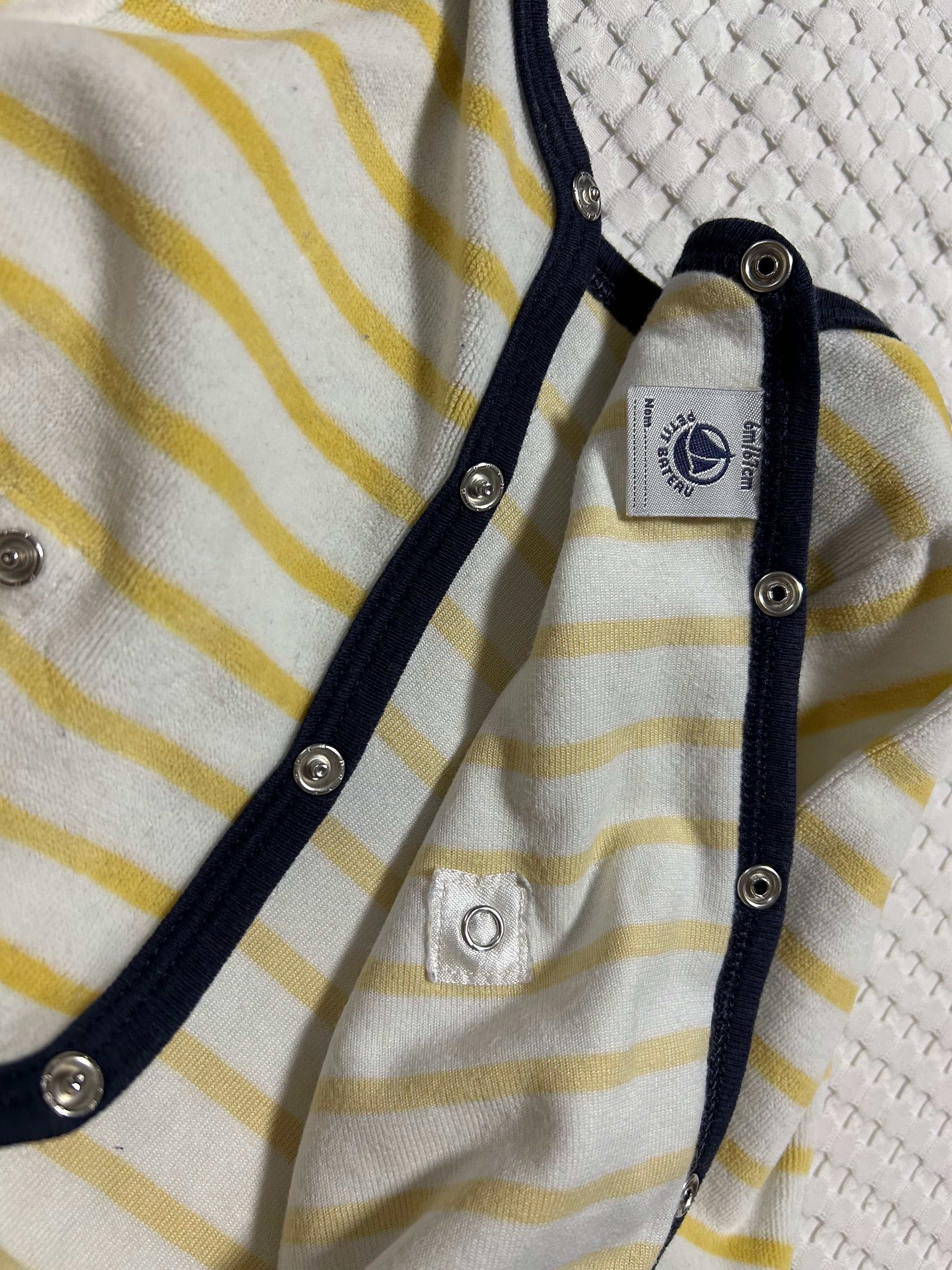 Ciepłe śpioszki / pajacyk Petit Bateau