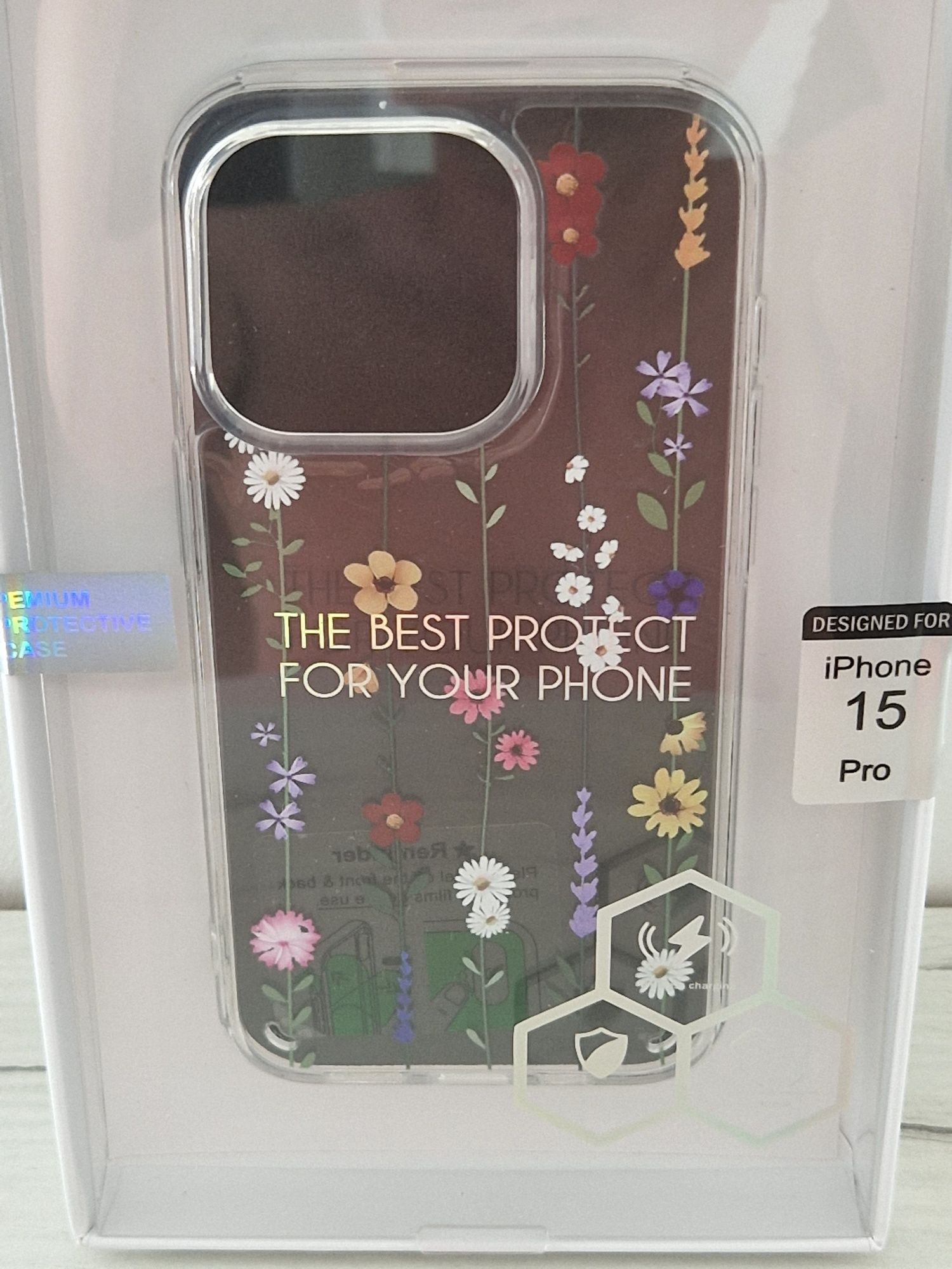 Tel Protect Flower do Iphone 15 Pro wzór 4