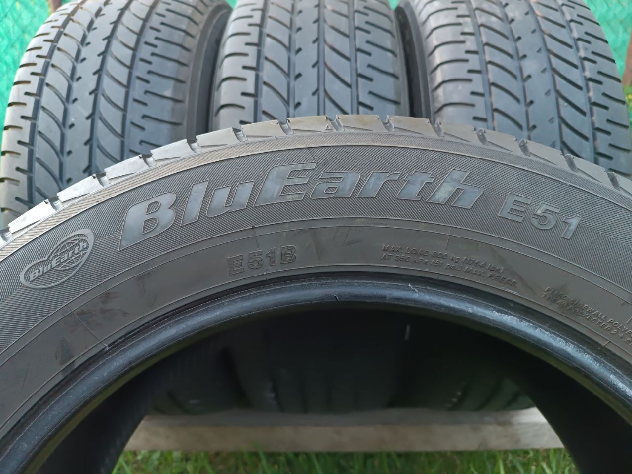 6,5 мм! Комплект літніх шин YOKOHAMA BluEarth E51 225 60 18 100H