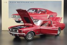 1:18 AUTOart 1968 Ford Mustang GT 390 Red