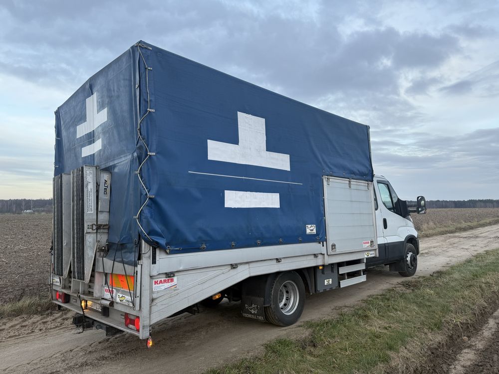Iveco 70c17  doka najazd + skrzynki specjalistyczny  50c 65c 72c