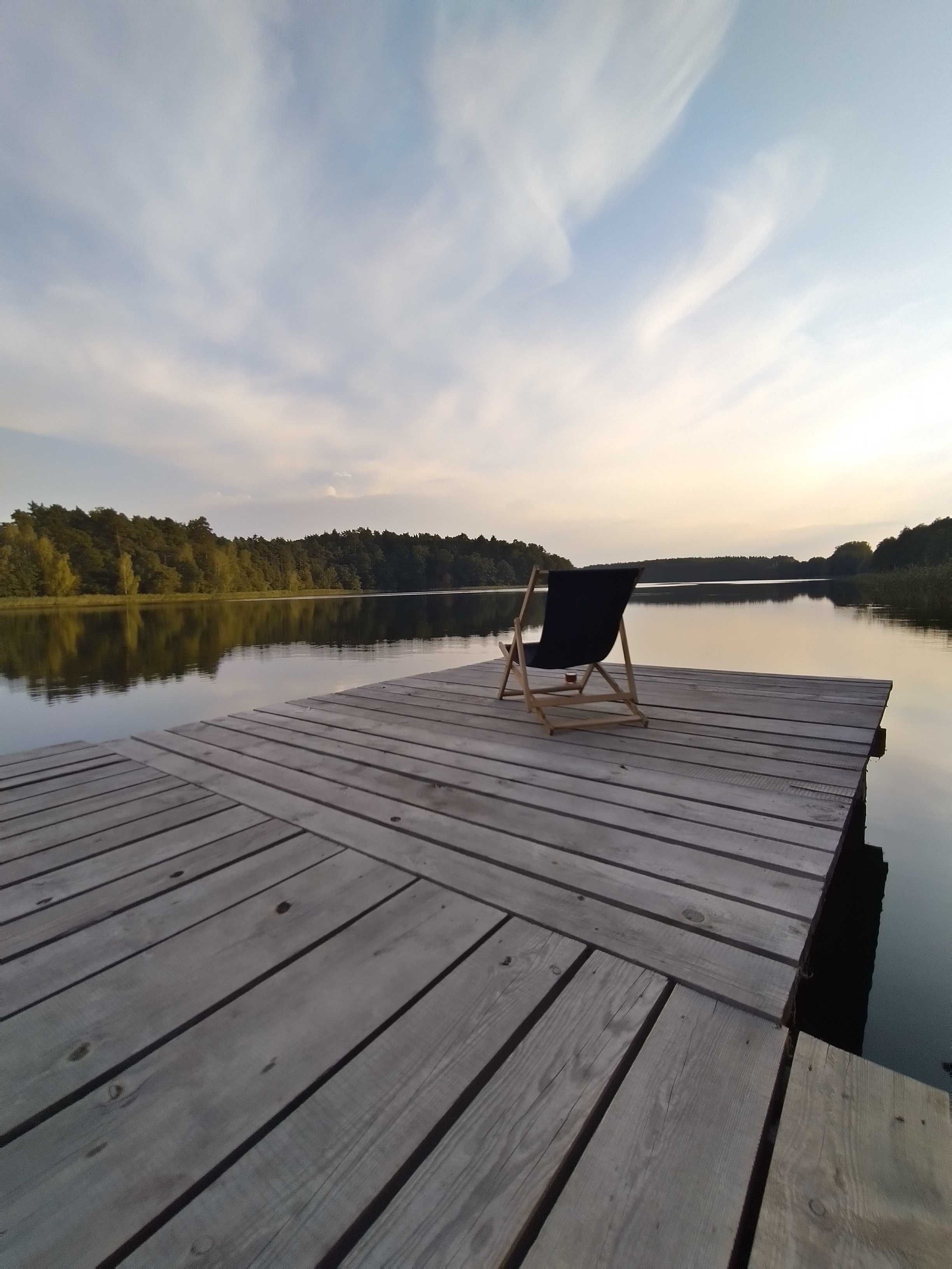 Domek nad jeziorem – Pojezierze Brodnickie, jezioro Chojno